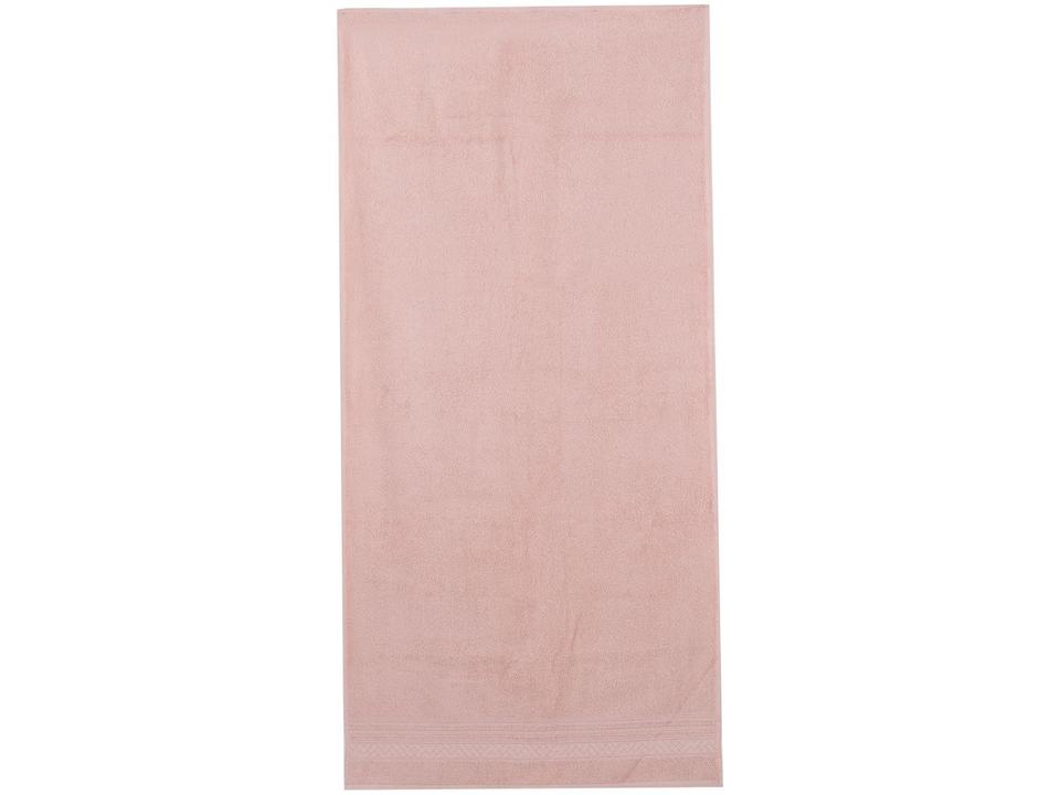 Jogo de Toalhas de Banho e Rosto Dohler de Algodão Premium Salmão 2 Peças - 5