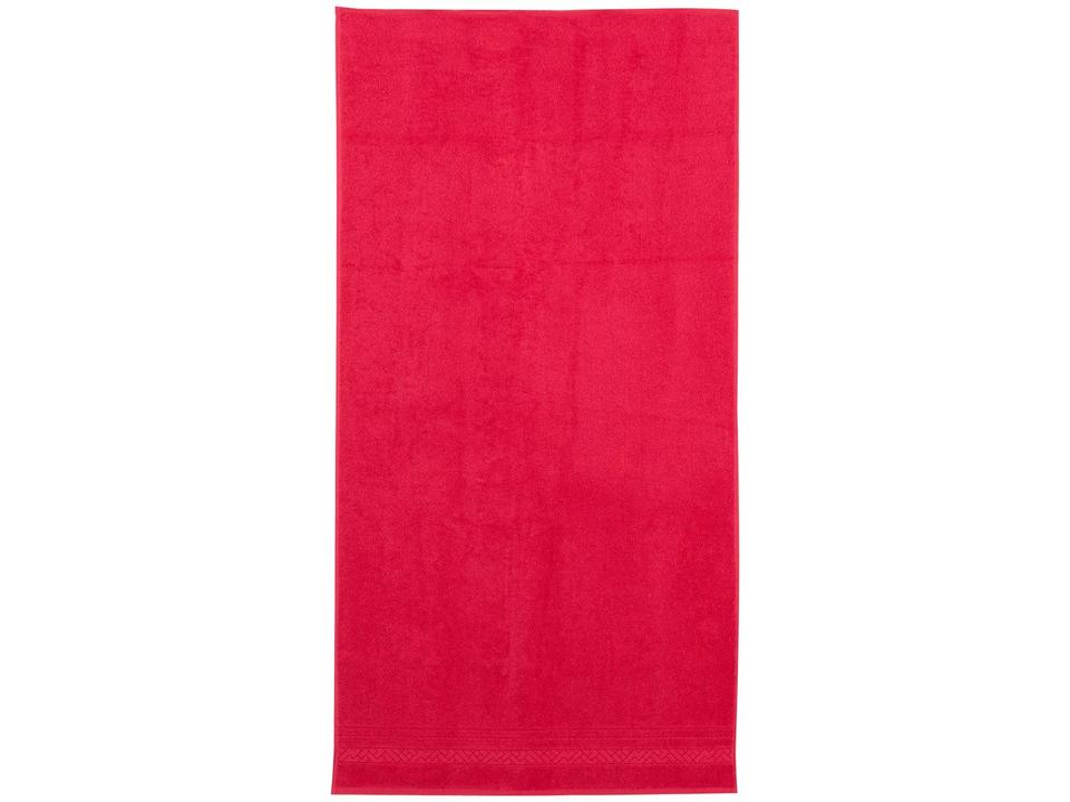 Jogo de Toalhas de Banho e Rosto Dohler de Algodão Premium Vermelho 2 Peças - 5