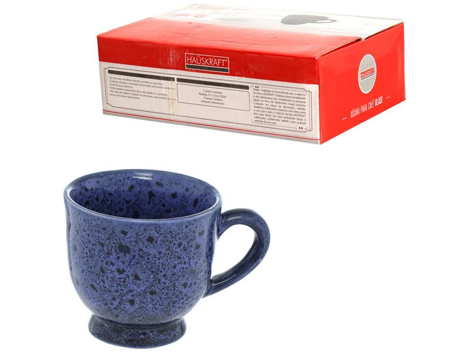 Jogo de Xícaras de Café 100ml Hauskraft Reactive Glaze 6 Peças - 2