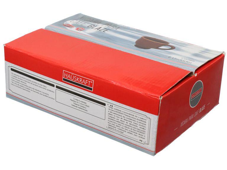 Jogo de Xícaras de Café 100ml Hauskraft Reactive Glaze 6 Peças - 3