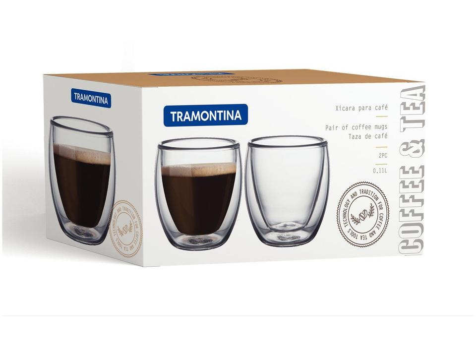 Jogo de Xícaras de Café 110ml Tramontina 64760400 2 Peças - 4