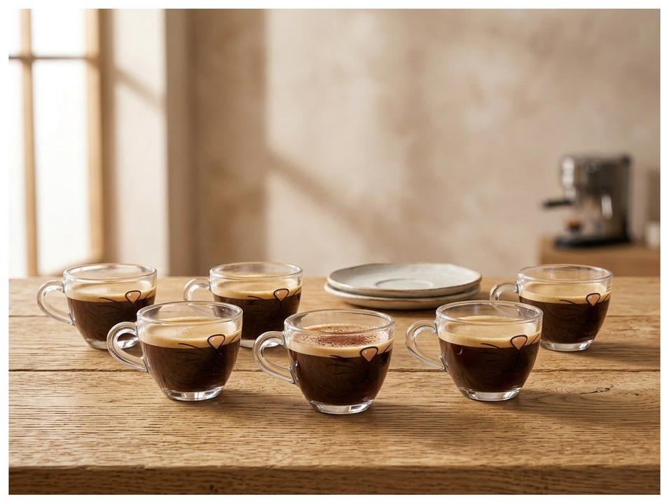 Jogo de Xícaras de Café 80ml Hauskraft Cat 6 Peças - 1