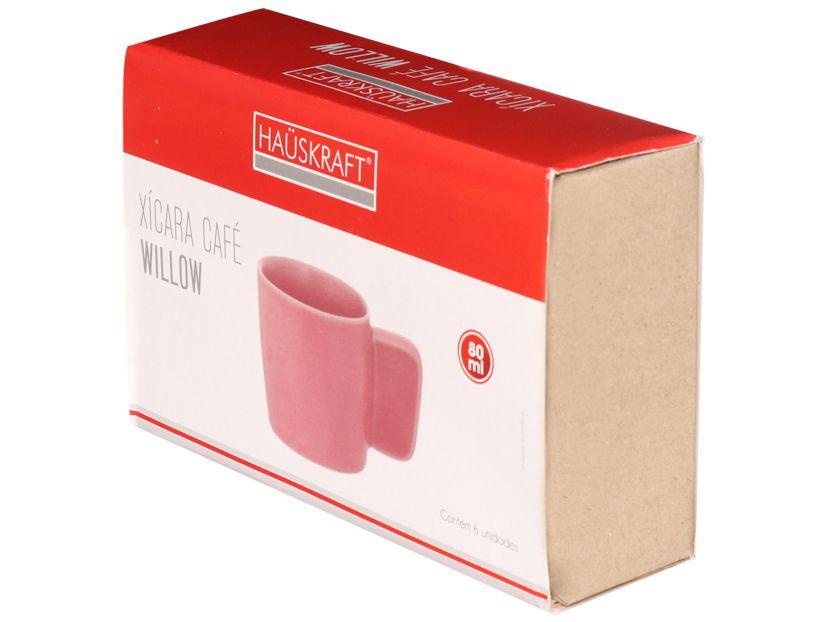 Jogo de Xícaras de Café 80ml Hauskraft Willow 6 Peças - 3