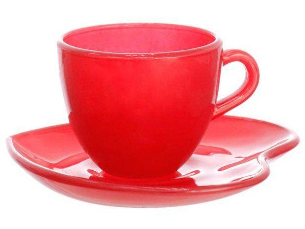 Jogo de Xícaras de Café 85ml Hauskraft Heart 4 Peças - 1