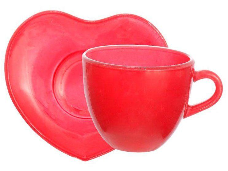 Jogo de Xícaras de Café 85ml Hauskraft Heart 4 Peças - 2