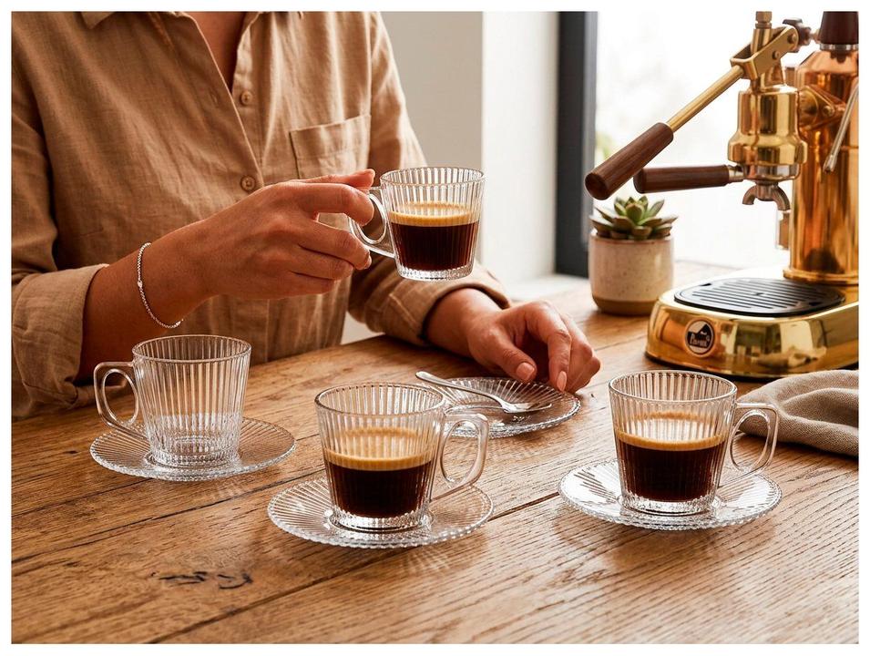 Jogo de Xícaras de Café 90ml Hauskraft Graffiato 4 Peças - 1