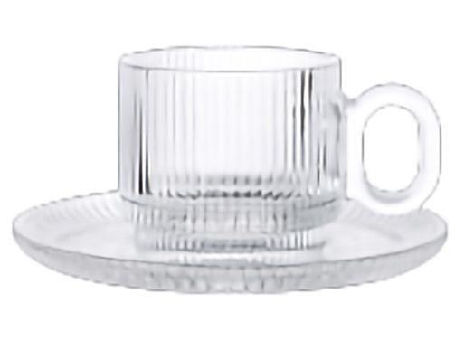 Jogo de Xícaras de Café 95ml Haus Concept Canelado 6 Peças - 2