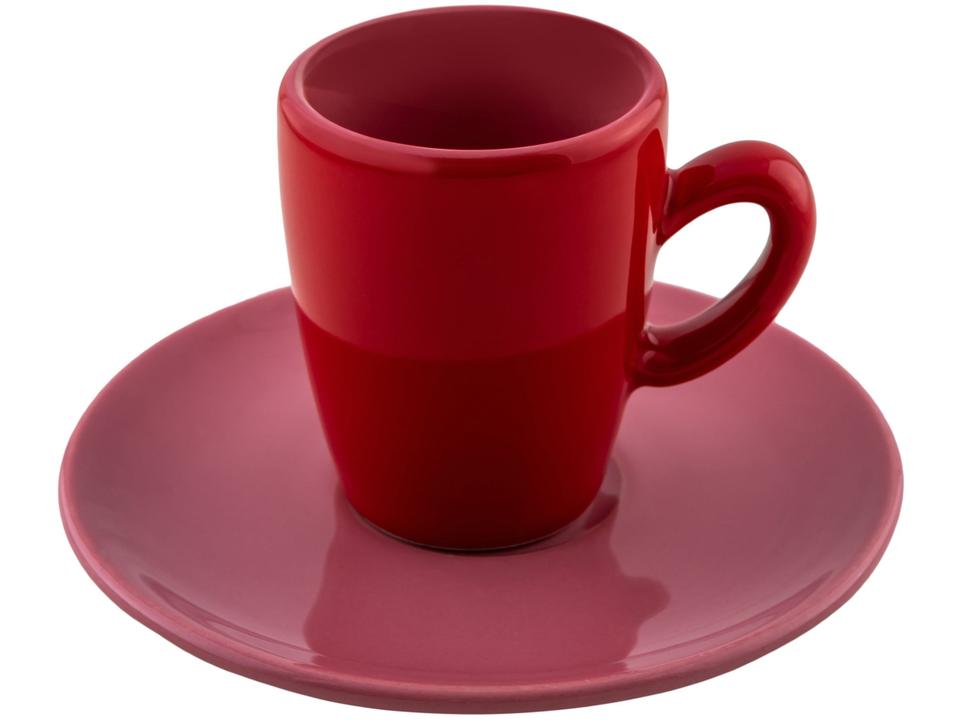 Jogo de Xícaras de Café de Porcelana 75ml Oxford Complementos Espresso 6 Peças - 2