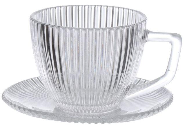 Jogo de Xícaras de Chá 230ml Hauskraft Graffiato 6 Peças - 1