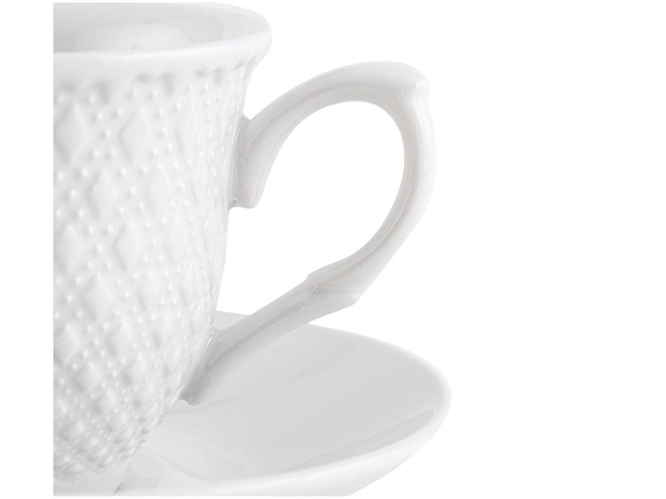 Jogo de Xícaras de Chá de Porcelana 150ml - 4