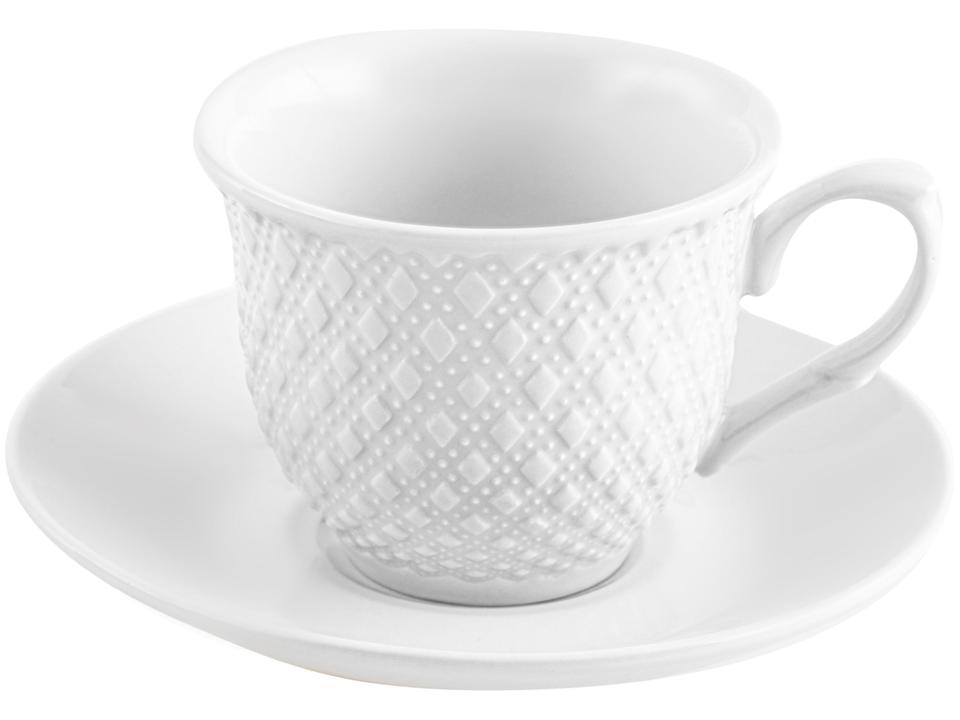 Jogo de Xícaras de Chá de Porcelana 150ml - 2