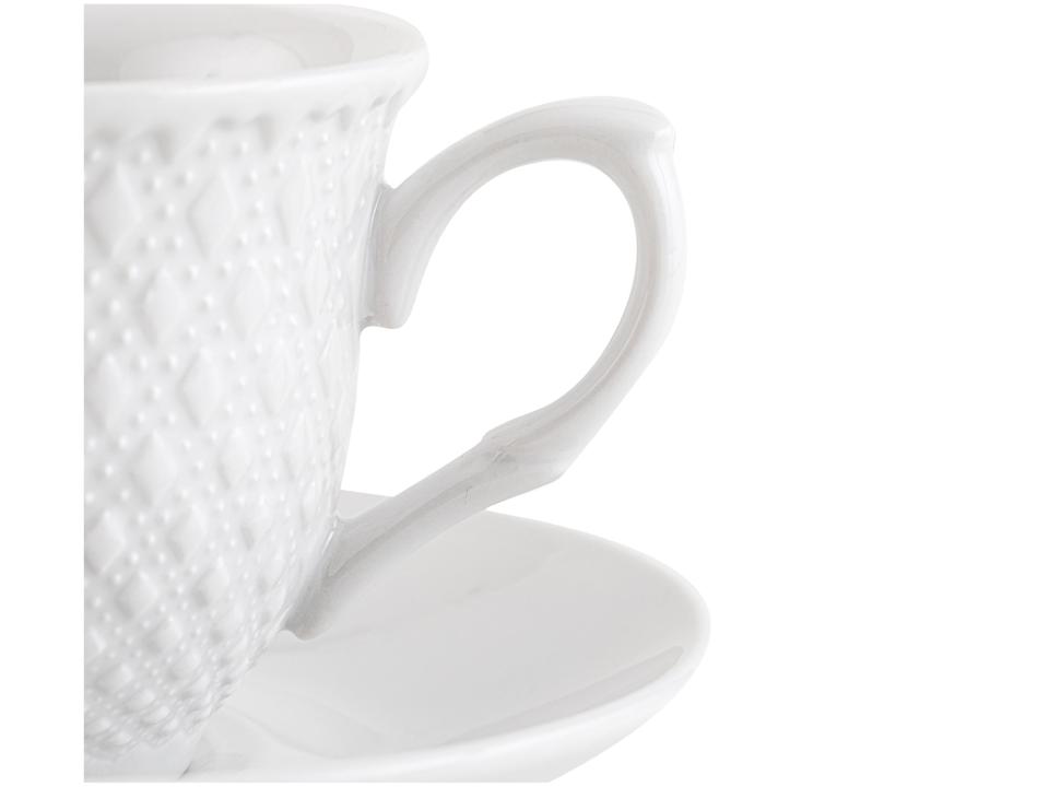 Jogo de Xícaras de Chá de Porcelana 150ml - 4