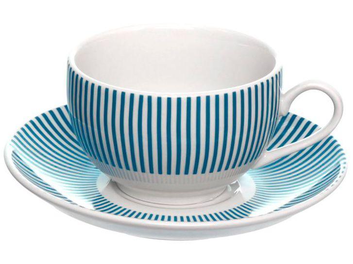 Jogo de Xícaras de Chá de Porcelana 160ml Hauskraft Acqua 6 Peças - 1