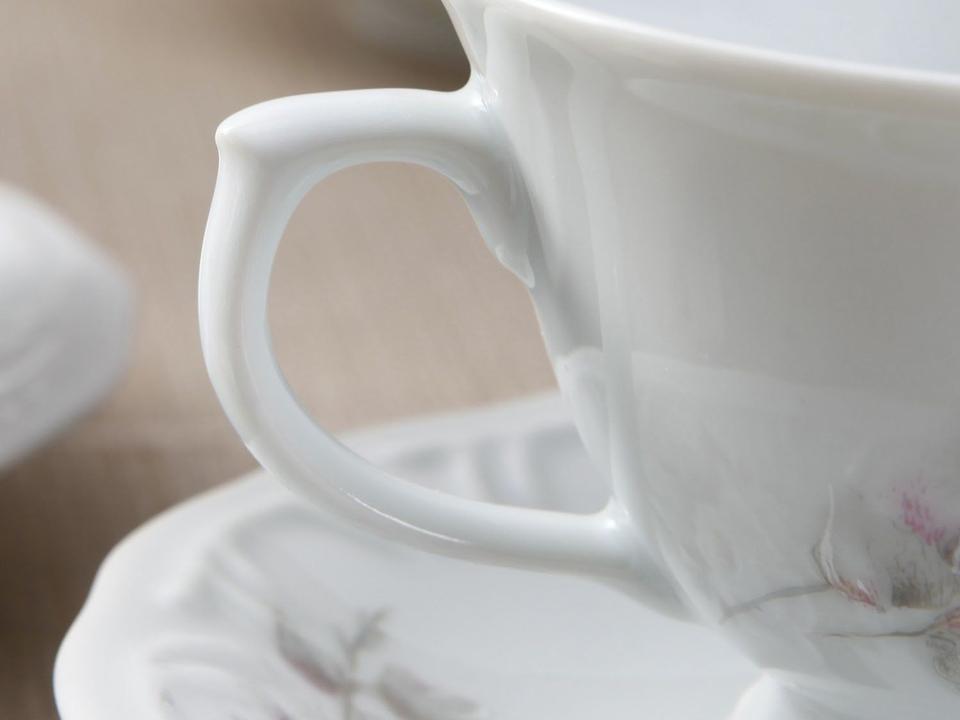 Jogo de Xícaras para Chá Porcelana 12 Peças - 3