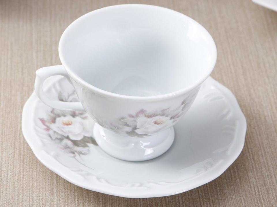 Jogo de Xícaras para Chá Porcelana 12 Peças - 2