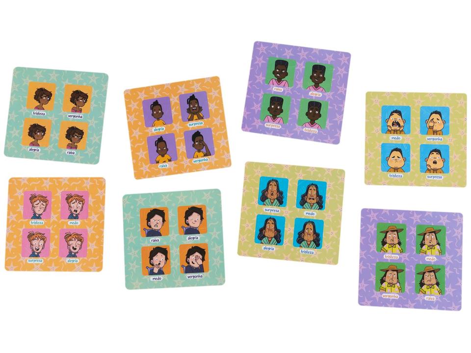 Jogo Descobrindo as Emoções Tabuleiro - 1