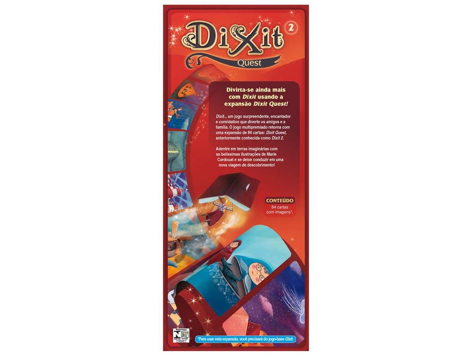 Jogo Dixit Quest Galápagos 84 Peças - 1