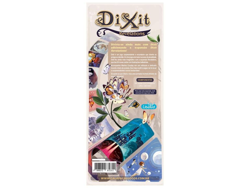 Jogo Dixit Revelations Galápagos 84 Peças - 3