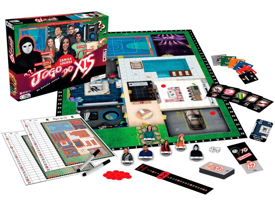 Jogo do XIS com Camila Loures Tabuleiro - 1