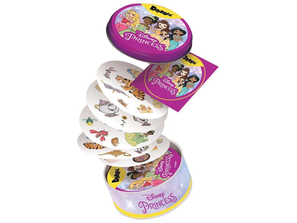 Jogo Dobble Disney Princess Galápagos 57 Peças - 1