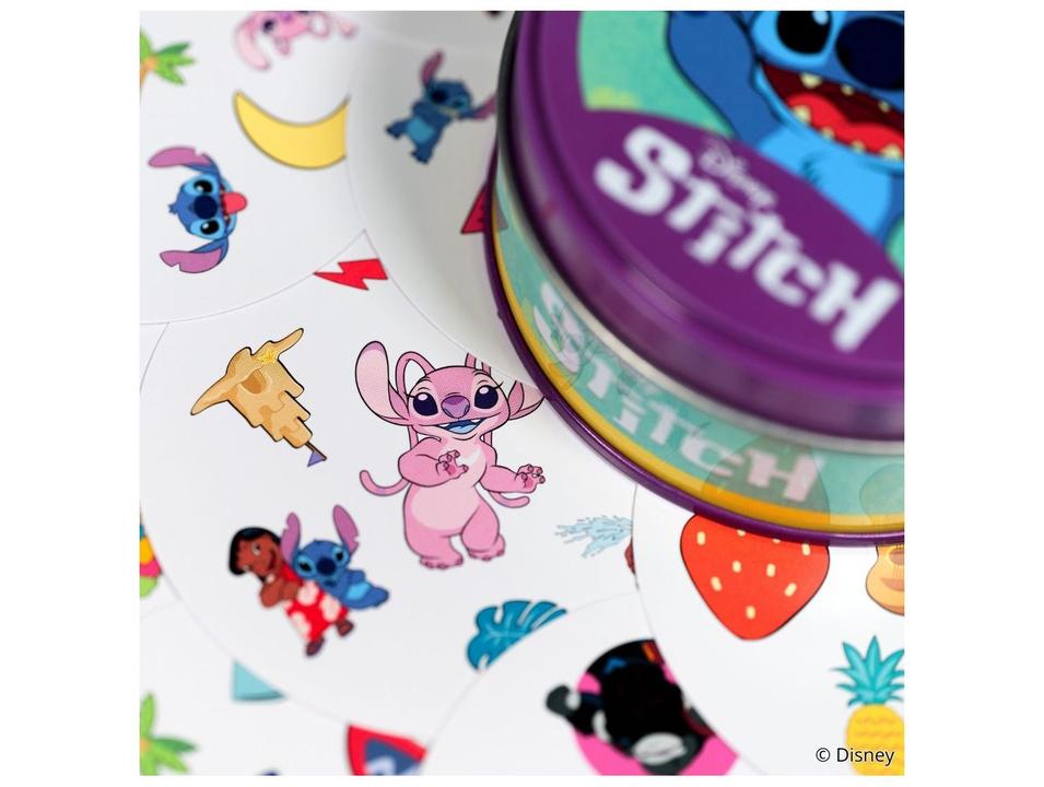 Jogo Dobble Disney Stitch Galápagos 57 Peças - 3