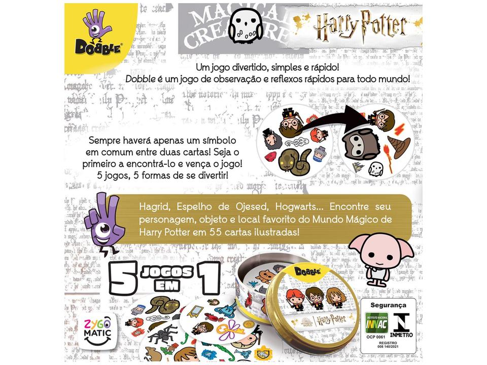 Jogo Dobble Harry Potter Galapagos - 3