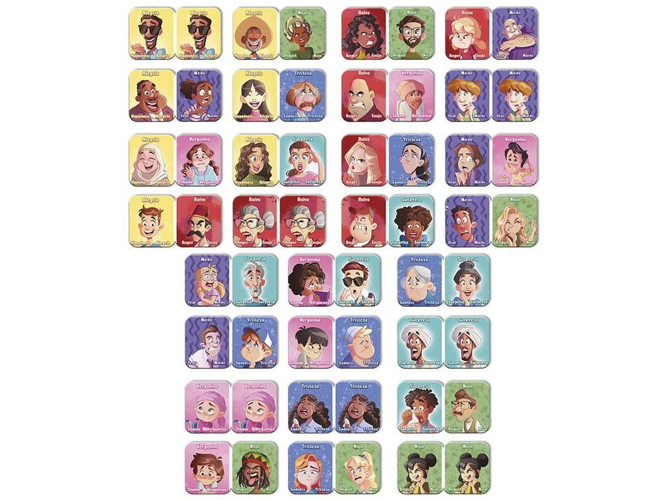 Jogo Dominó das Emoções Toyster - 2