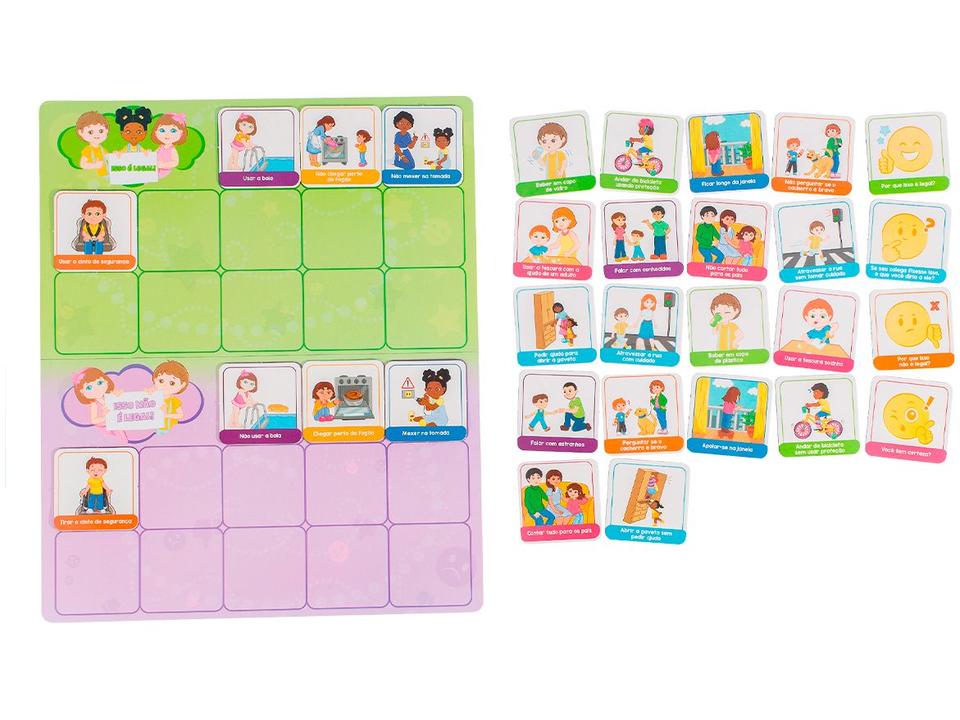 Jogo É Legal x Não é Legal Tabuleiro - 2