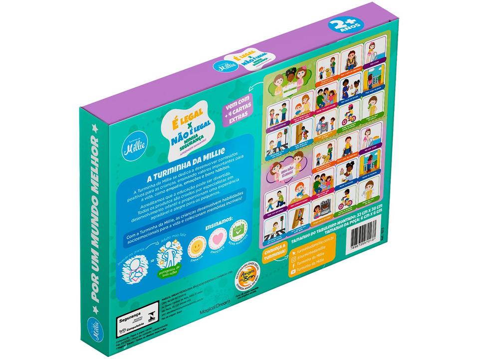 Jogo É Legal x Não é Legal Tabuleiro - 6