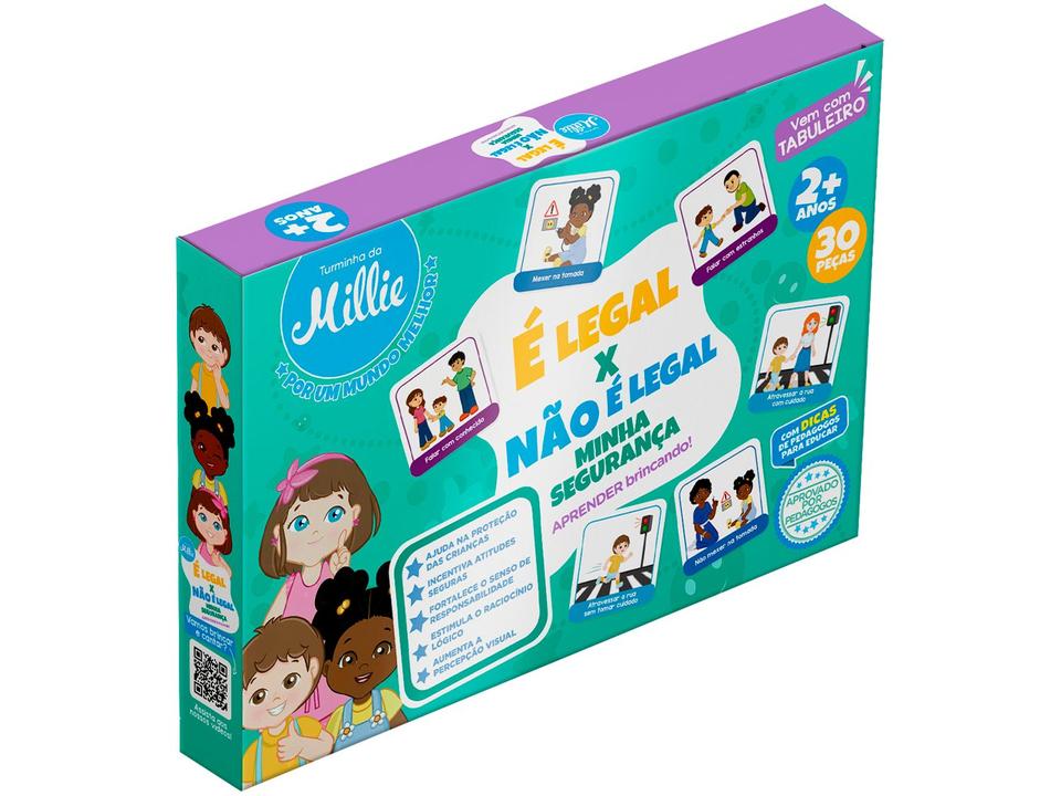 Jogo É Legal x Não é Legal Tabuleiro - 5