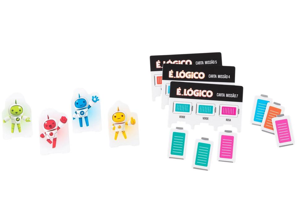 Jogo É Lógico! Tabuleiro Grow - 4