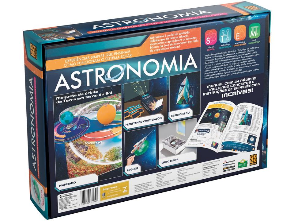 Jogo Educativo Astronomia Tabuleiro Grow - 2