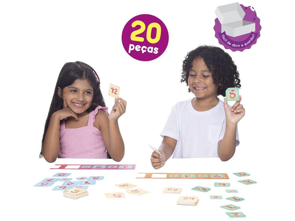 Jogo Educativo de Tabuleiro com Cartas - 1