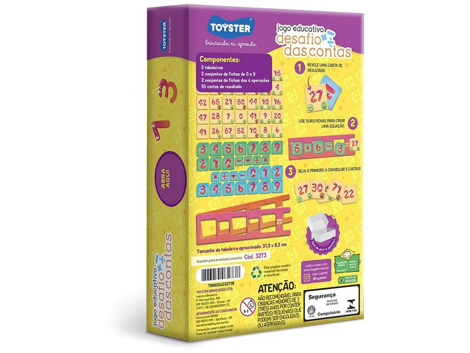 Jogo Educativo de Tabuleiro com Cartas - 2