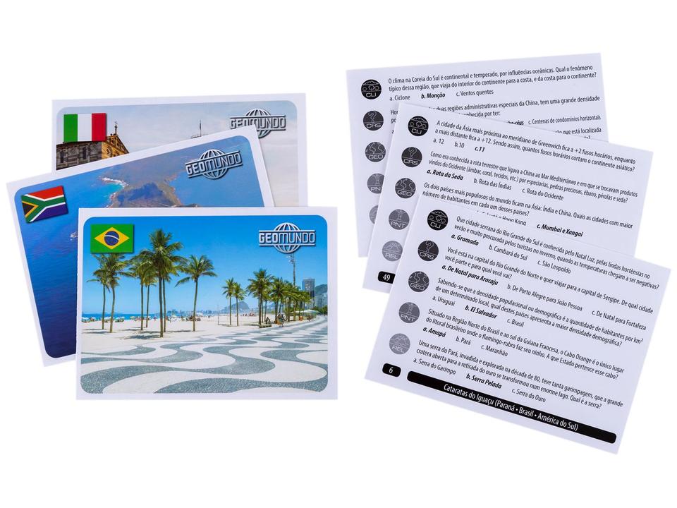 Jogo Educativo Geomundo de Tabuleiro Grow - 5