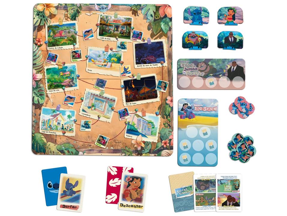Jogo Em Fuga Disney Lilo & Stitch Game Office - 3