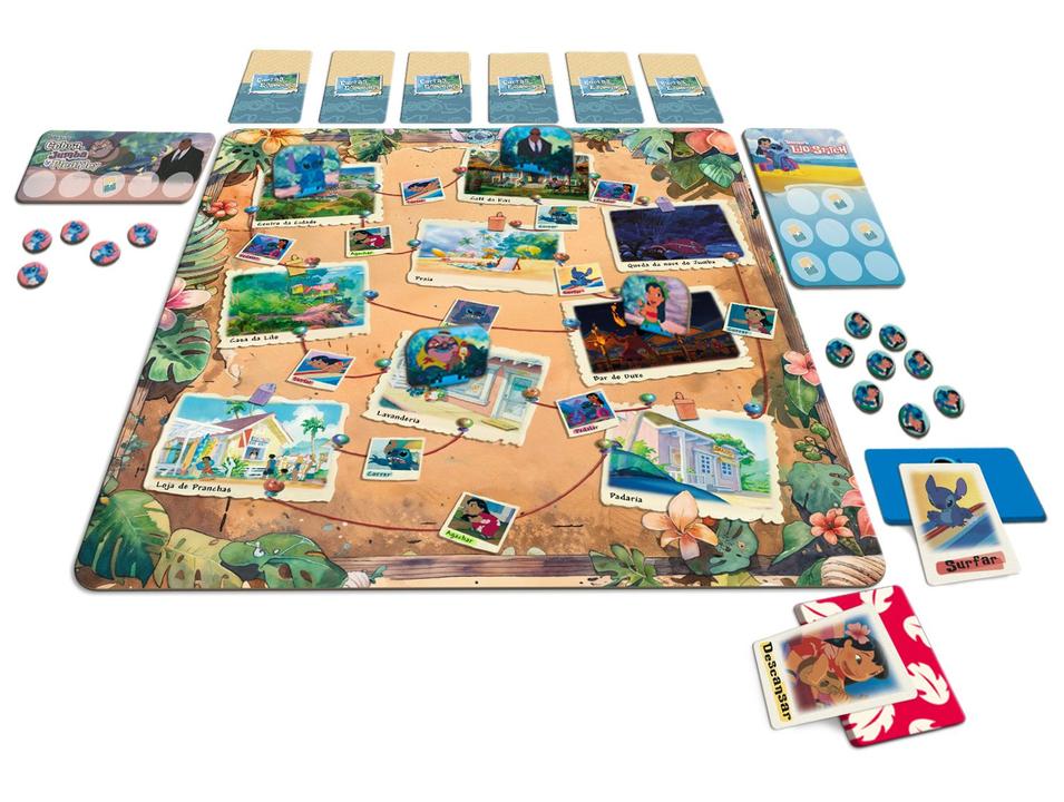 Jogo Em Fuga Disney Lilo & Stitch Game Office - 2