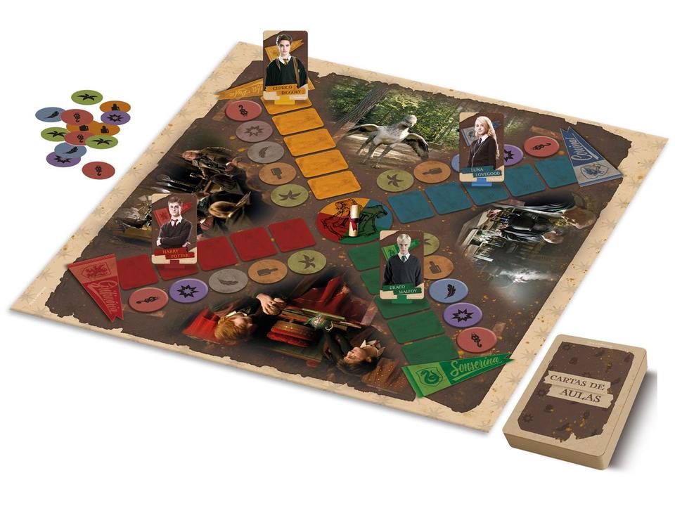 Jogo Escola de Magia Harry Potter Tabuleiro Copag - 1