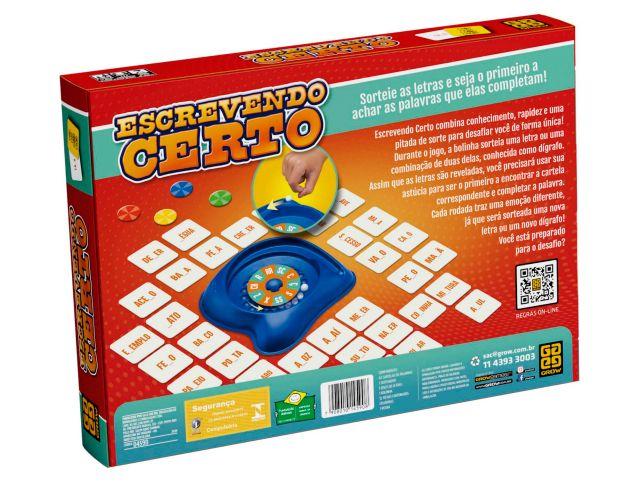 Jogo Escrevendo Certo Grow - 2