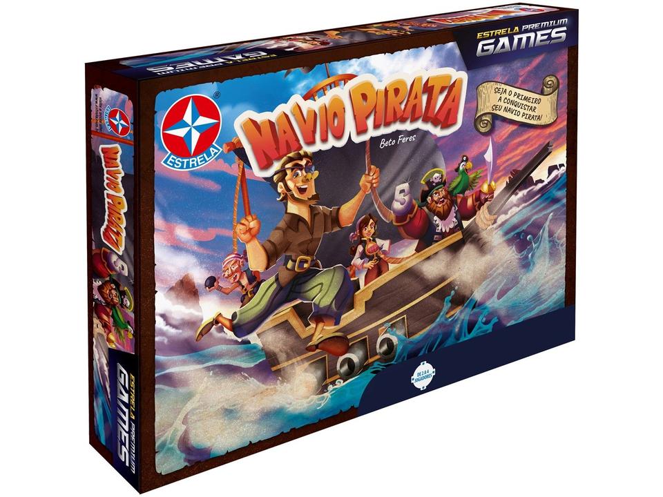 Jogo Estrela Premium Games Navio Pirata Estrela - 1