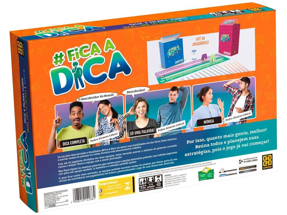 Jogo Fica a Dica Grow - 6