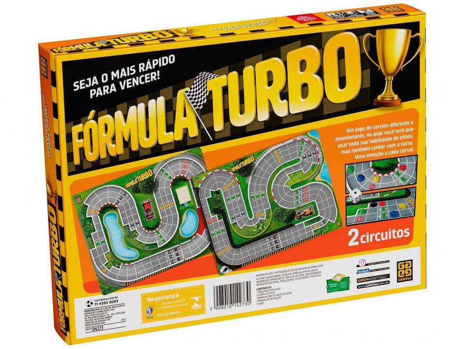 Jogo Fórmula Turbo de Tabuleiro Grow - 8