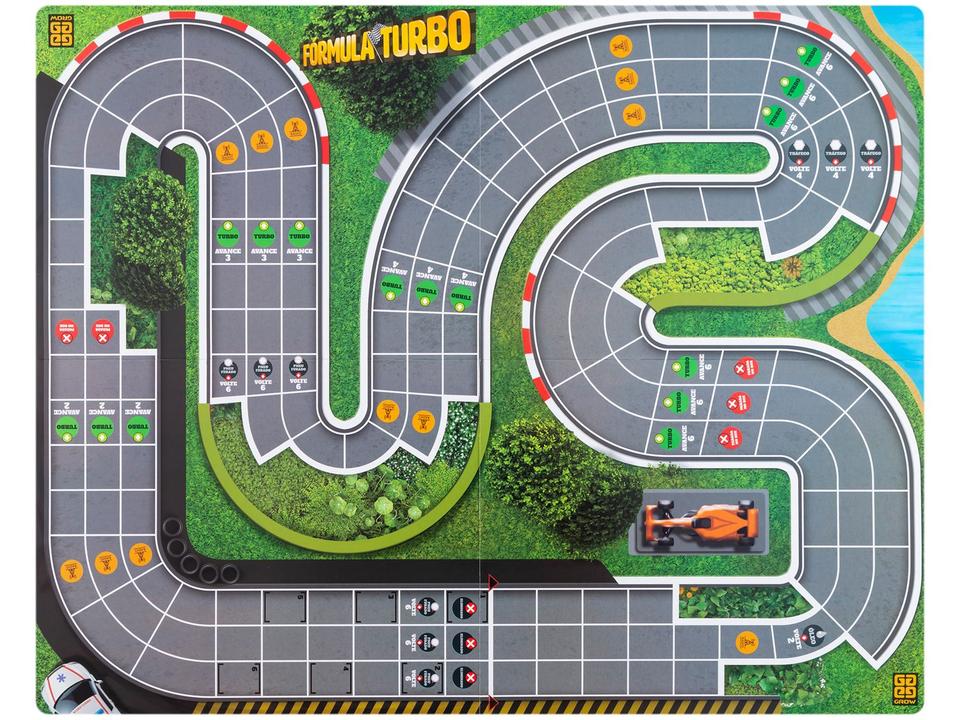 Jogo Fórmula Turbo de Tabuleiro Grow - 3