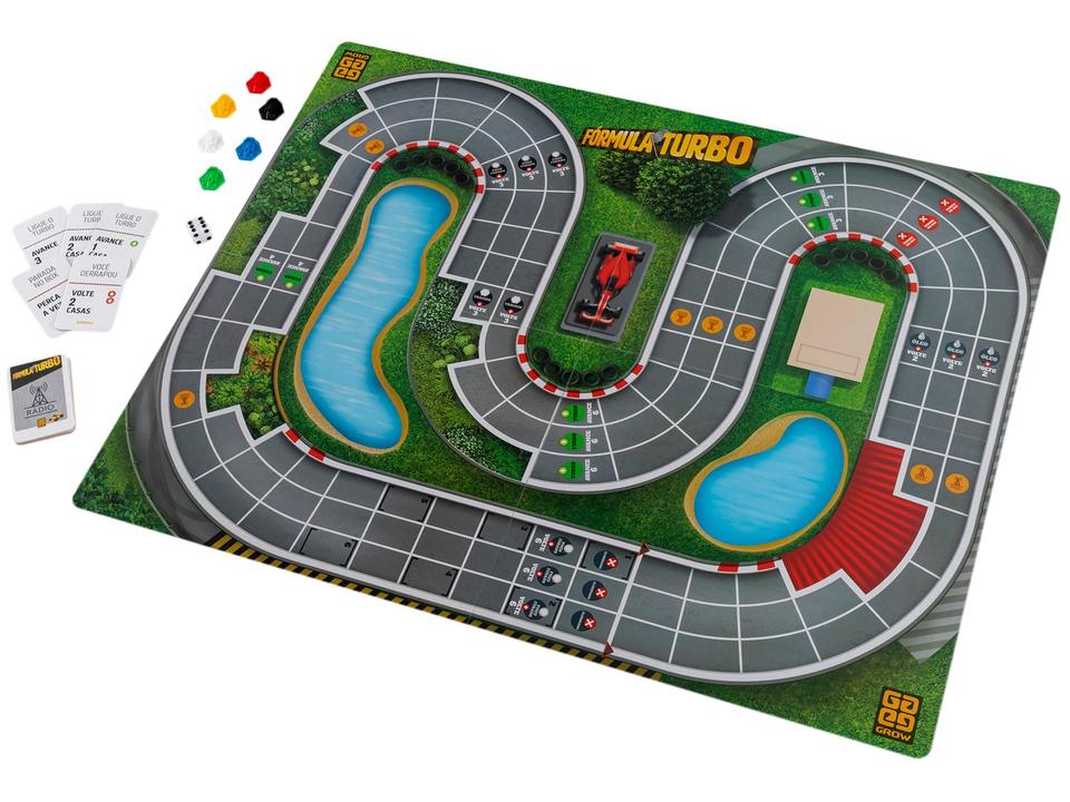Jogo Fórmula Turbo de Tabuleiro Grow - 1