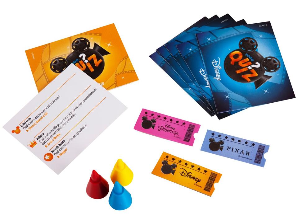 Jogo G.Office Quiz Disney Tabuleiro Toyster - 2