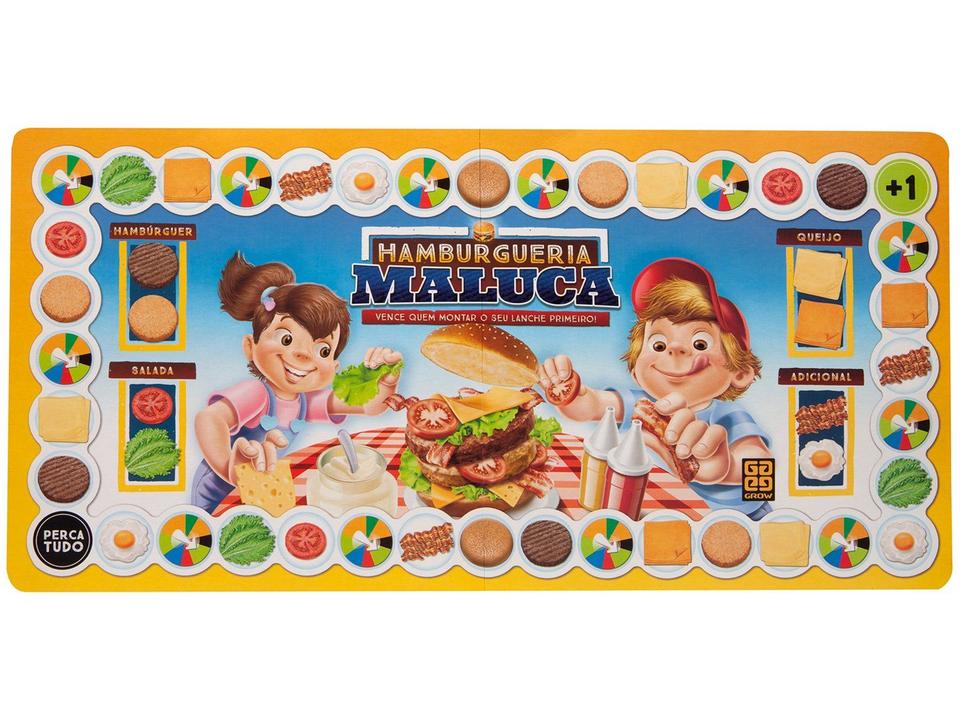 Jogo Hamburgueria Maluca Tabuleiro - 1
