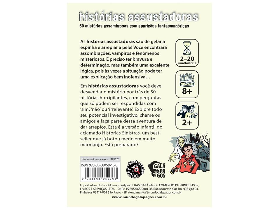 Jogo Historias Assustadoras Galápagos 50 Peças - 4