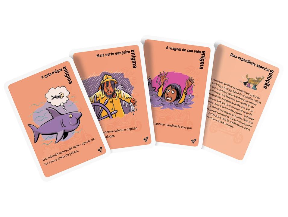 Jogo Histórias Inacreditáveis Galápagos 51 Peças - 1