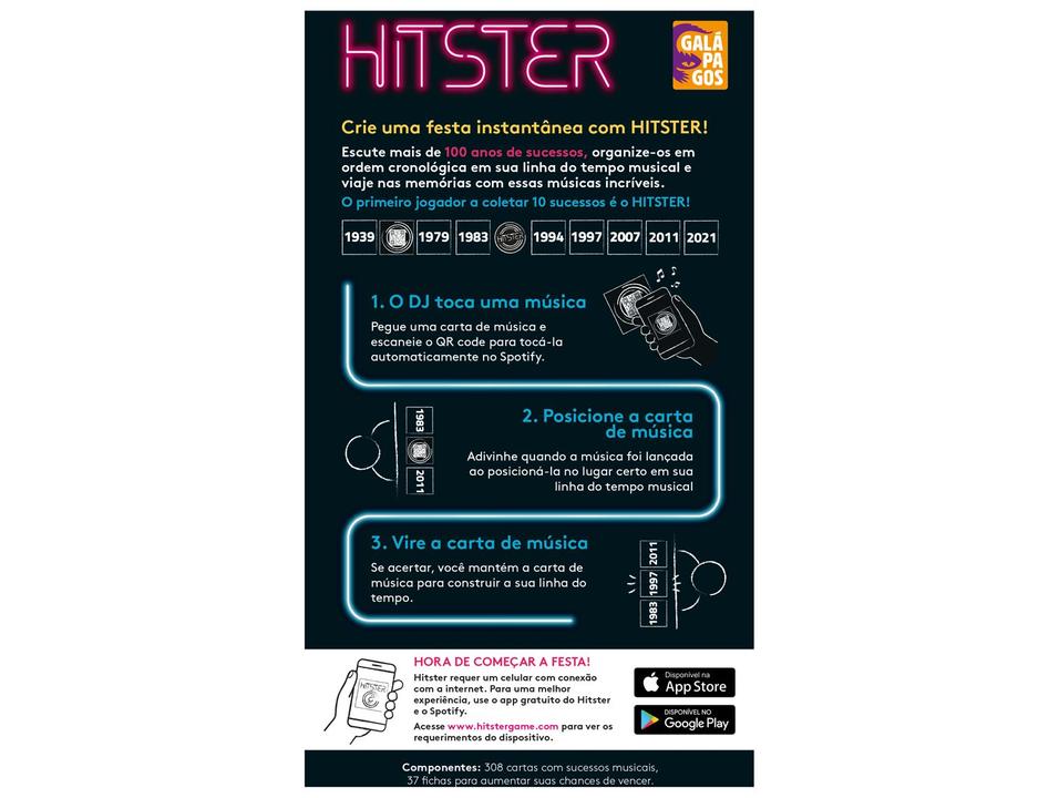 Jogo Hitster Galápagos - 4