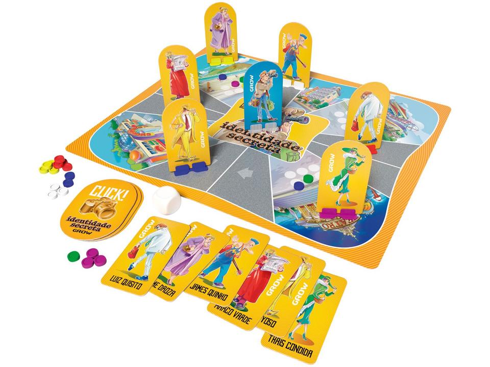 Jogo Identidade Secreta Tabuleiro - 1